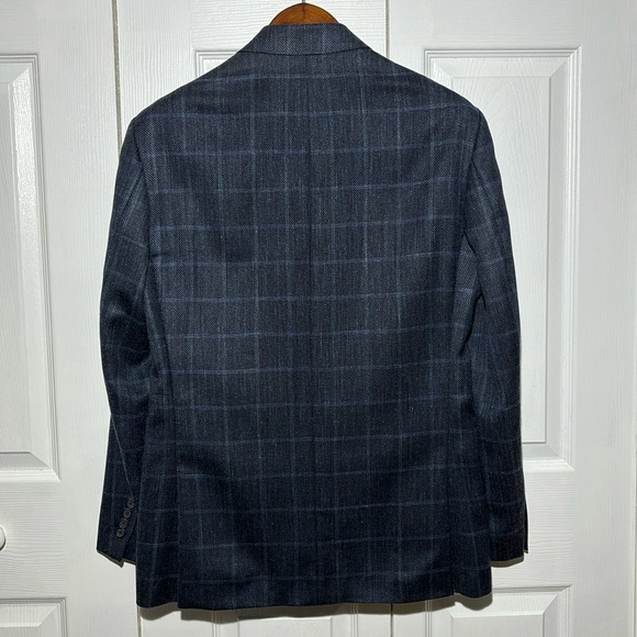 JB Britches Navy Blue Sport Coat 40R - Picture 6 of 7